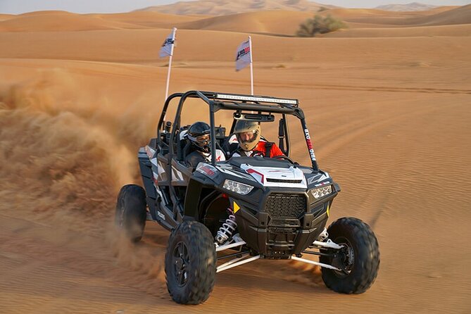 1-Hour Desert Buggy Self-Drive Adventure: Camel Ride & Sandboard - The Lahbab buggy ride is the main event