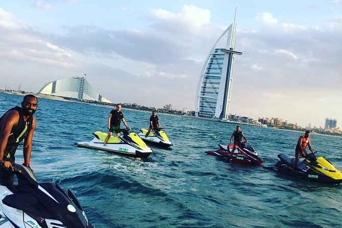 1-Hour Jet Ski Tour – Burj Al Arab, Atlantis, & Dubai Skyline - A fast way to see Dubai from the sea