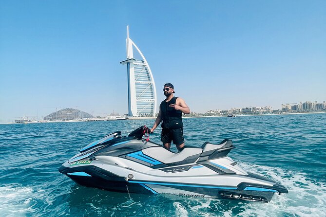 1 hour Jetski Tour - Burj Al Arab and Royal Atlantis - Burj Al Arab from the open water