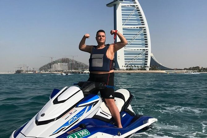 1 hour Jetski Tour - Burj Al Arab and Royal Atlantis - What the riding feels like for beginners