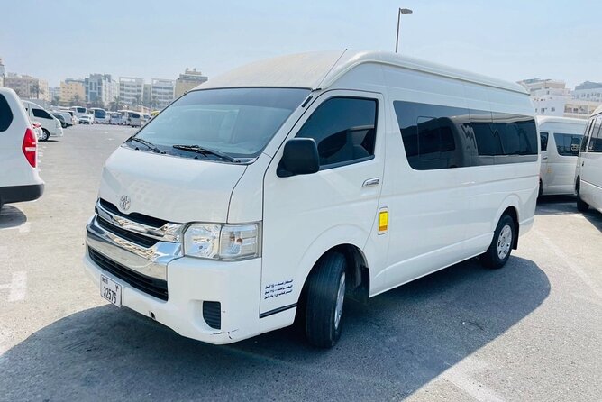 10 - 12 Seater Toyota Haice Tourist MiniVan Rental Dubai - Key points to know before booking