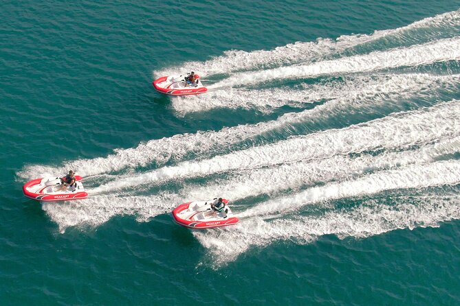 120 MINUTES Dubai Private Self-Drive SeaKart Jet Ski Boat Tour - Driving out from Dubai Harbour