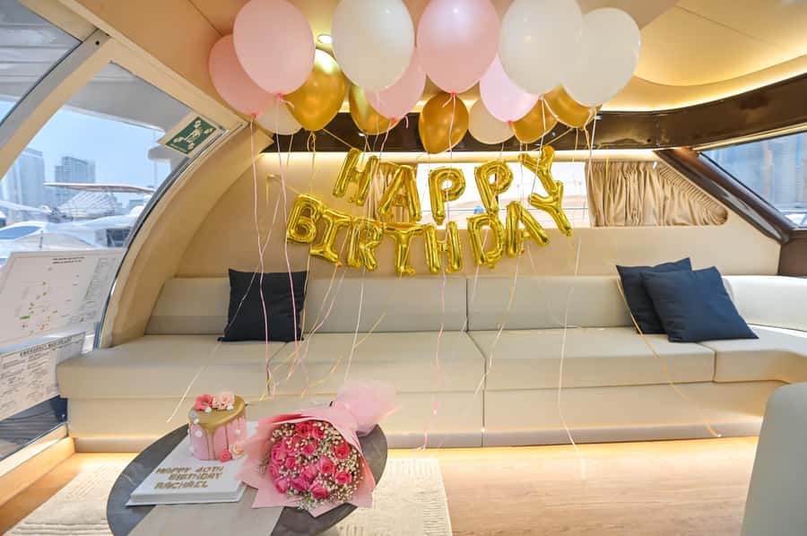 2 Hour Birthday Celebration on a Yacht in Dubai - Why this birthday cruise works so well in Dubai