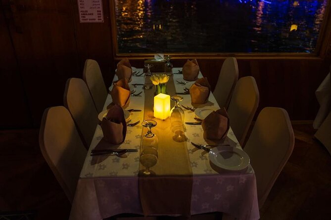 2-Hour Dubai Marina Dinner Cruise - Booking timing and cancellation