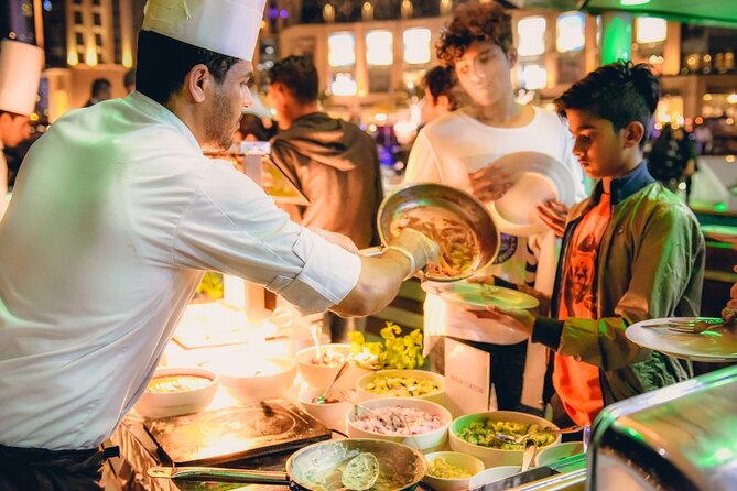 3-Hour Lotus Mega Yacht Dinner Cruise Dubai with Transfers - Palm Jumeirah and the approach to Atlantis