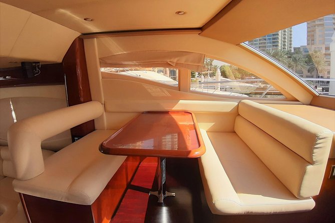 3-Hour Luxury Yacht Cruise from Dubai Marina - The lagoon stop: swimming, fishing, and downtime