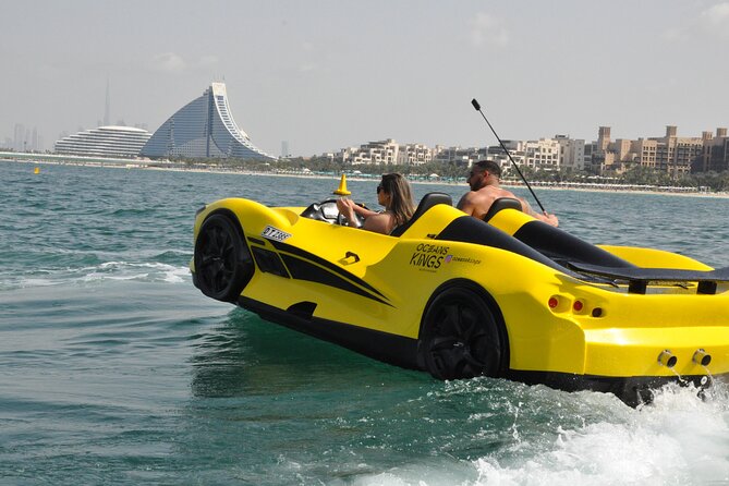30 minutes Private Jet Car Experience with Burj Al Arab View - What this Dubai jet car ride actually is