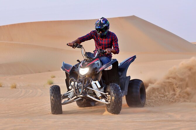 30 minutes Private Quad Bike Ride in Desert - What this 30-minute Al Faqa ride is really like