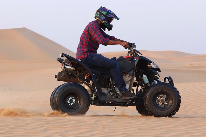 30 minutes Private Quad Bike Ride in Desert - Family use, beginner pacing, and the thrill factor