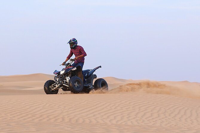 30 minutes Private Quad Bike Ride in Desert - Clothing, water, and simple preparation