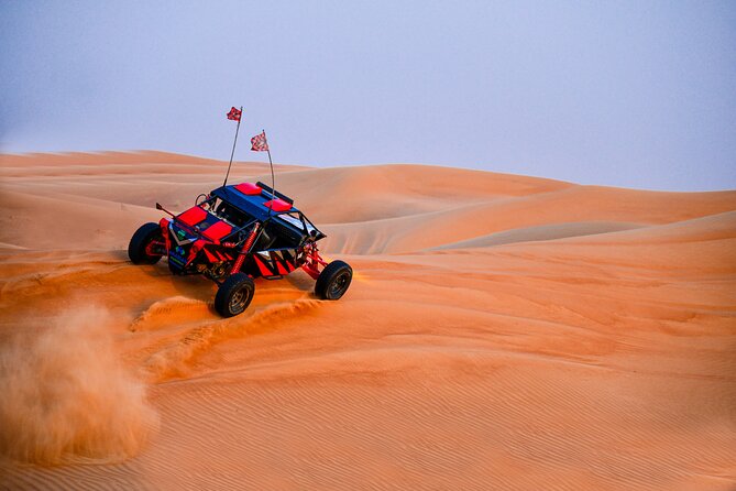 3000cc Dune Buggy & Sandboarding - Private Experience - One hour across Dubai’s dunes