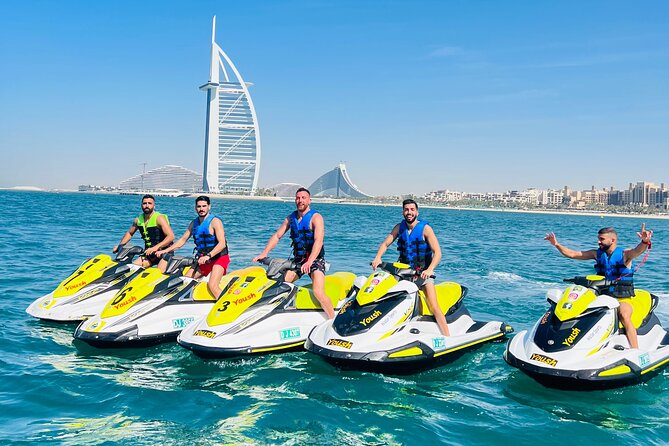 30Min Dubai Jet Ski Tour of Burj Al Arab with Free Ice Cream - Leaving Jumeirah for the Burj Al Arab