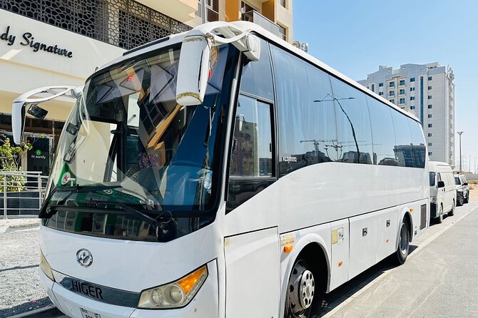 33 Seater Luxury Bus Rental Dubai - A shorter route to Sharjah