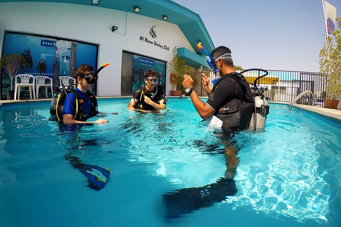 4 Day Certified PADI Open Water Scuba Diver in Dubai - The instructors shape the whole course