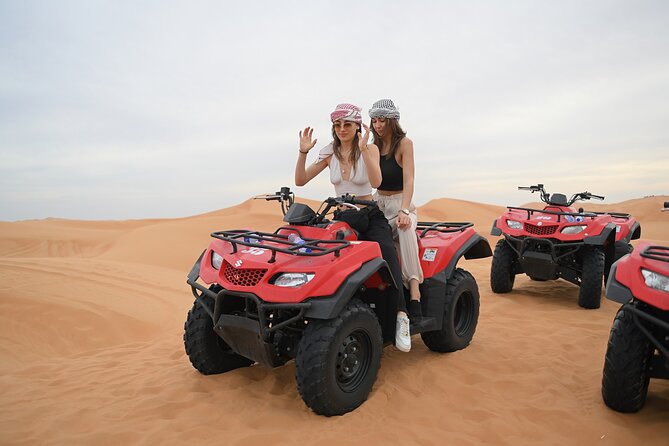 4 Hour Morning Desert Safari with Camel Ride & Sand Boarding - First sight of the Al Madam red dunes
