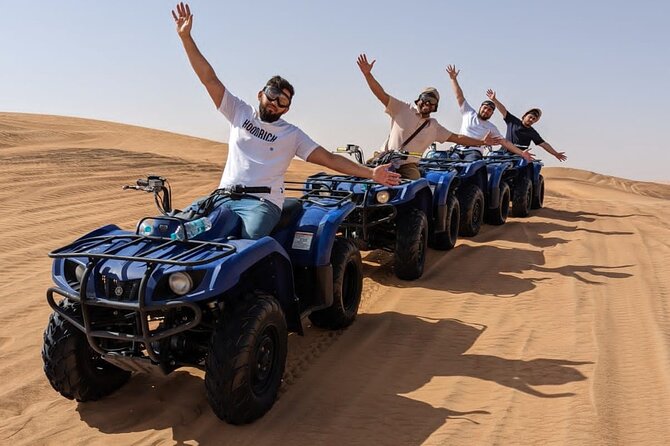 4 Hours Desert Tour with Quad Bike Camel Ride & Sandboard - Key points to know before booking