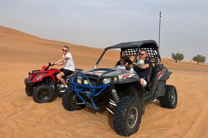 4 Hours Desert Tour with Quad Bike Camel Ride & Sandboard - What the $100 price really covers