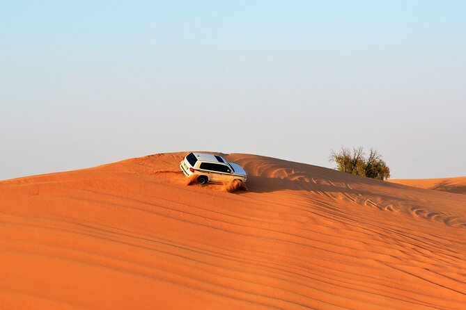 4x4 Desert Safari Abu Dhabi with BBQ Dinner - Arabic coffee, dates, and camp activities