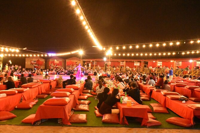 4x4 Desert Safari Abu Dhabi with BBQ Dinner - Camel farm stop and a quick ride