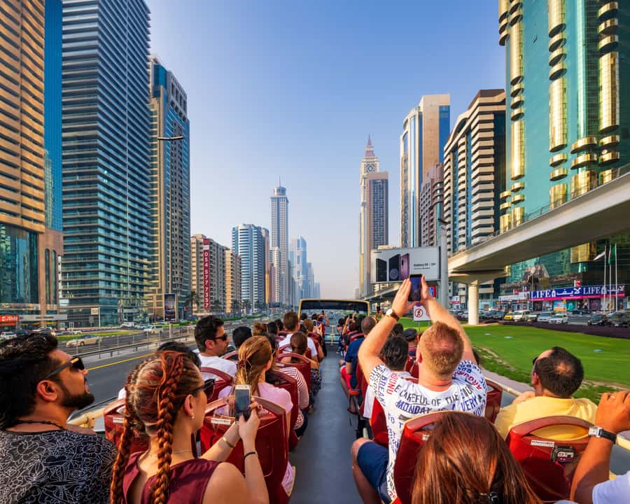5-Day Pass: Hop-On Hop-Off, Lost World Aquarium, Dubai Frame - The desert sunset tour adds a change of pace