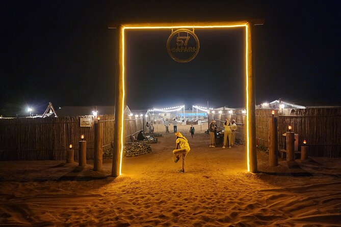 57 Night Desert Safari - Key points at a glance