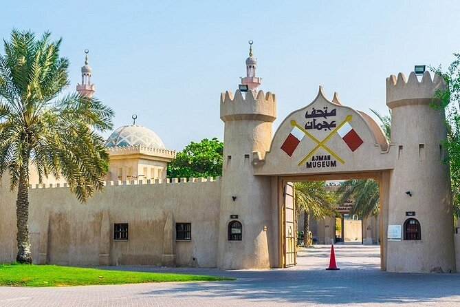 6 Emirates Private Tour From Dubai In One Day - Ajman brings a fort and a short beach break
