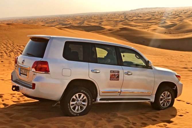 6 Hour Private Evening Desert Safari With BBQ Dinner - Big Red and the 4x4 dune-bashing ride