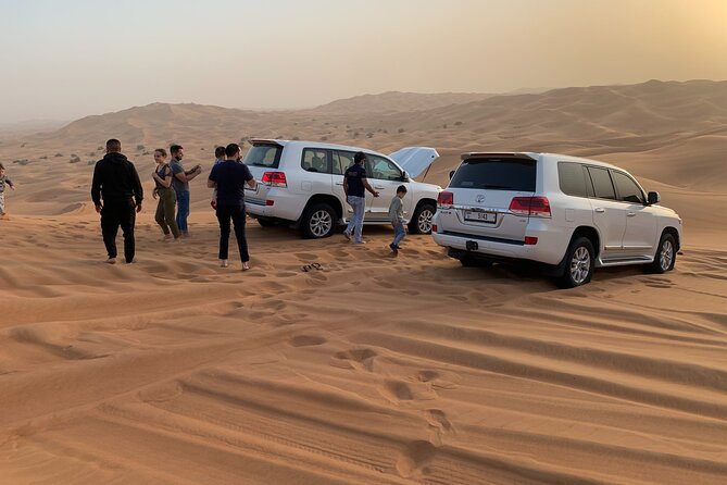 7-hour Small Group 4x4 Desert Safari Tour with Buffet Dinner in Dubai - Arabian Nights camp, buffet dinner, and shows