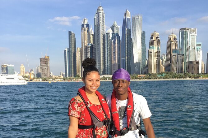 90-Min Speed Boat: Burj Al Arab, Atlantis, Ain Dubai & Ice Cream! - Ain Dubai and Bluewaters Island