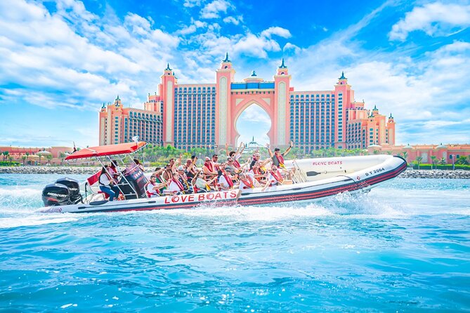 90 Mins Speedboat Tour Dubai Marina JBR Atlantis and Burj Al Arab - Key points to know before you book