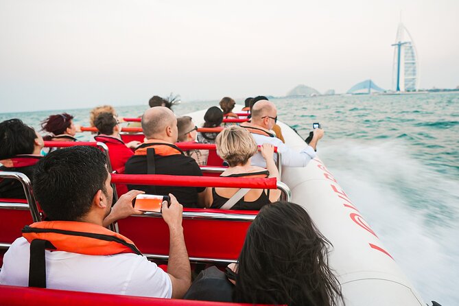 90 Mins Speedboat Tour Dubai Marina JBR Atlantis and Burj Al Arab - Burj Al Arab and the best camera angle