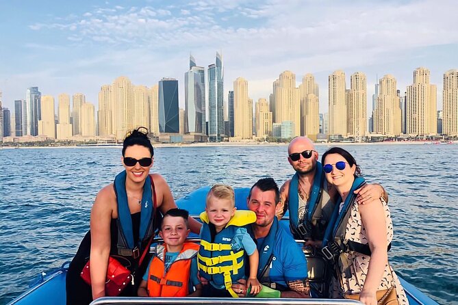 90 Minutes Speedboat Tour Dubai Marina, Burj Al Arab and Atlantis - What the $27.44 Price Delivers