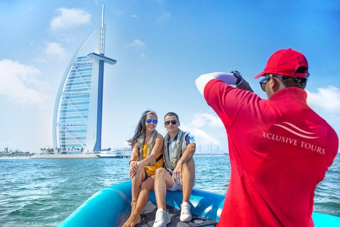 90 Minutes Speedboat Tour: Marina, Atlantis, Palm & Burj Al Arab - Jumeirah Beach and Palm Views