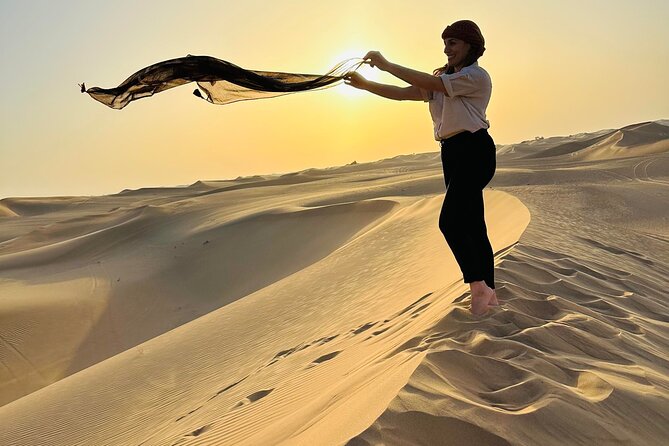 Abu Dhabi: 4x4 Desert Safari and Sandboarding. - Choosing between the morning and evening versions