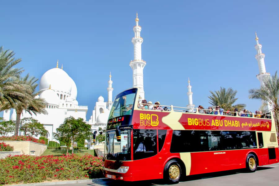 Abu Dhabi: Big Bus Hop-On Hop-Off Sightseeing Tour - The Sheikh Zayed Grand Mosque shuttle