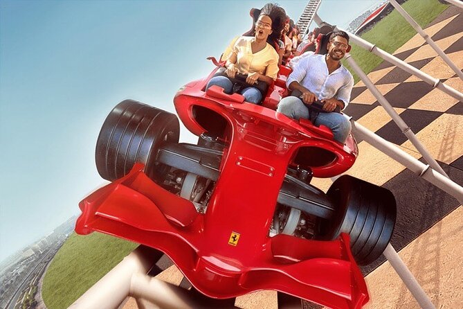 Abu Dhabi City Tour - Ferrari World - Zayed Sports City and the leaning tower
