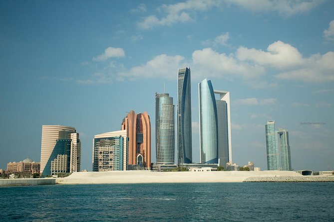 Abu Dhabi City Tour, Grand Mosque, Emirates Palace & The Louvre - Ferrari World is a photo stop, not an amusement-park visit