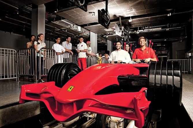 Abu Dhabi City Tour Including Ferrari World Tickets from Dubai - Four hours at Ferrari World Yas Island