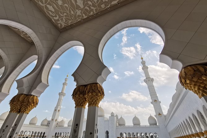 Abu Dhabi City Tour Including Ferrari World Tickets from Dubai - One hour inside Sheikh Zayed Grand Mosque