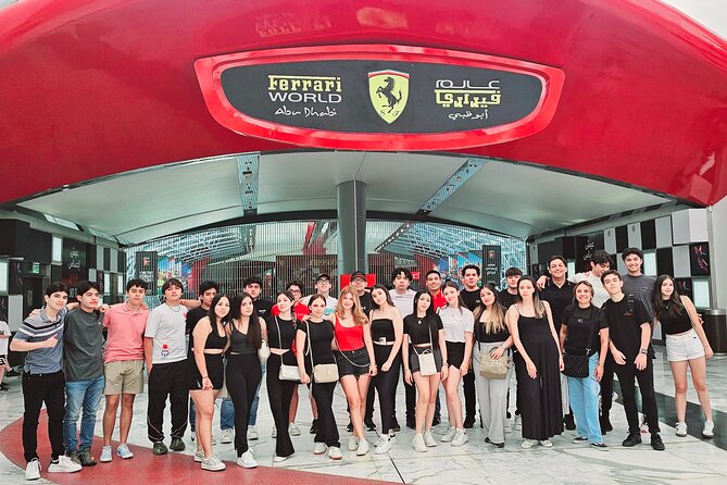 Abu Dhabi City Tour with Ferrari World Tickets - Ferrari World: four hours for speed and family fun