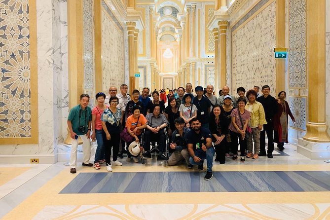 Abu Dhabi City Tour With Presidential Palace Entrance - Guided Tour - Heritage Village and a shorter look at local traditions