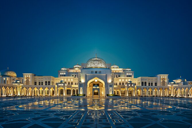 Abu Dhabi City Tour with Qasr al Watan With Free Shuttle Transfer - Ferrari World and Yas Island: a quick look, not a theme-park visit