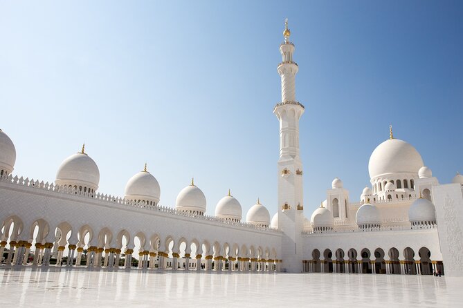 Abu Dhabi Day Tour with Qasr al Watan - Sheikh Zayed Grand Mosque, the day’s visual centerpiece