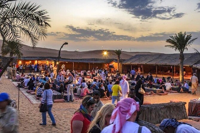Abu Dhabi Desert Safari BBQ Dinner Live Shows Pick & Drop More - Arabic dress and henna at the camp
