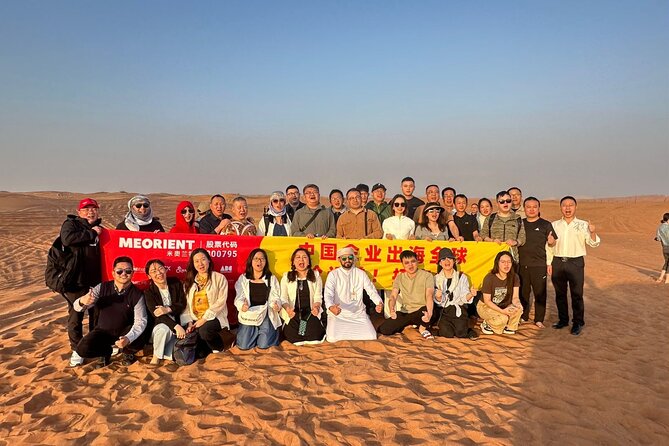 Abu Dhabi Desert Safari: Live Shows, Camel Rides & BBQ Buffet - Dune bashing across the sand