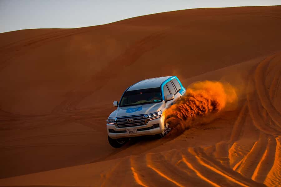 Abu Dhabi: Desert Safari, Quad Bike, Camels & Sandboarding - The camel ride and camel farm visit