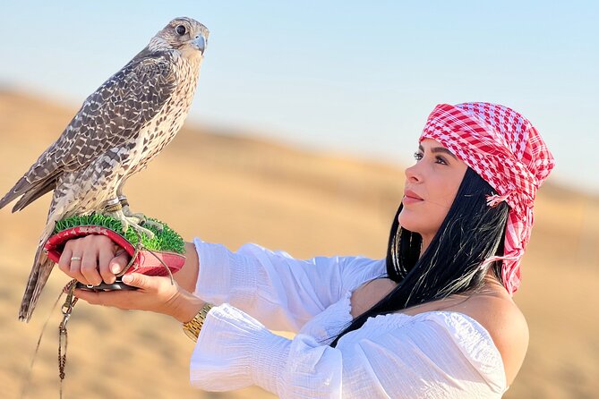 Abu Dhabi Desert Safari Tour with Shows & Buffet Dinner - The sunset photo stop