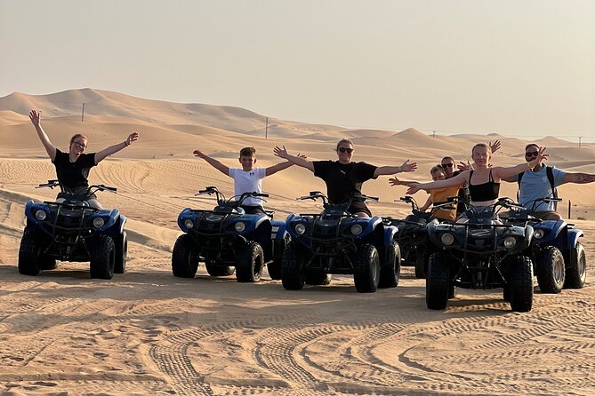 Abu Dhabi Desert Safari Tour with Shows & Buffet Dinner - Belly dancing, Tanoura, and the fire show