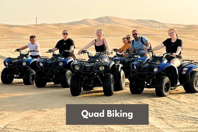 Abu Dhabi Desert Safari With BBQ Dinner & Live Shows - The six-hour Abu Dhabi desert evening