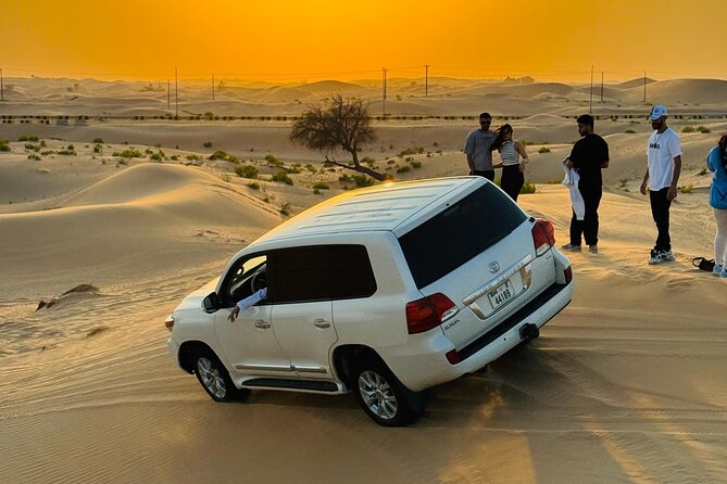 Abu Dhabi Desert Safari with Live Entertainment and Live BBQ - A live BBQ dinner under the stars